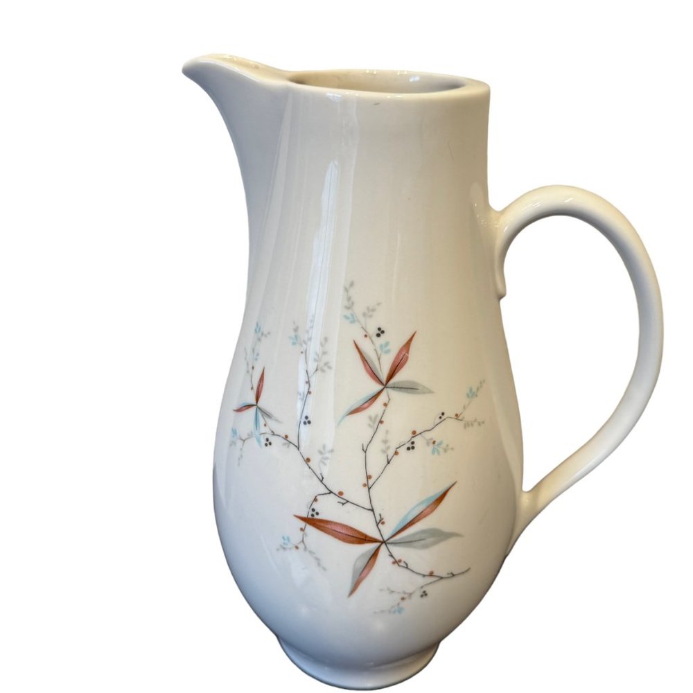Vintage Finesse By Syracuse China Coffee Pot Pitcher Vase Decor No Lid
